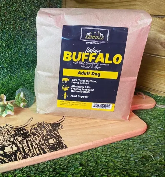 Superfood 65 Kibble - Italian Buffalo (small) UTA Kennels