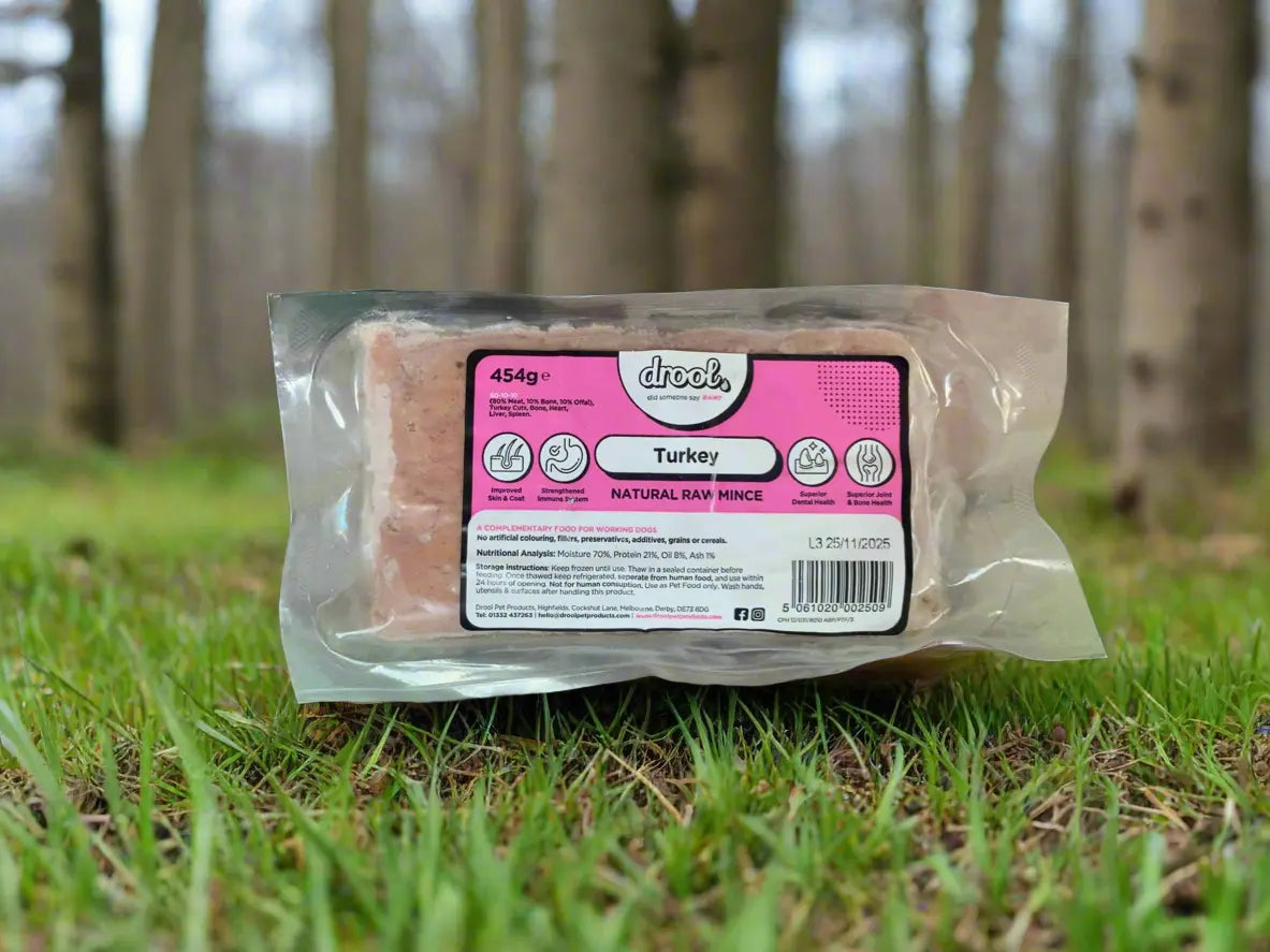 DROOL Raw Dog Food - PURCHASE & DELIVERY FOR ‘LL’ POSTCODES ONLY UTA Kennels