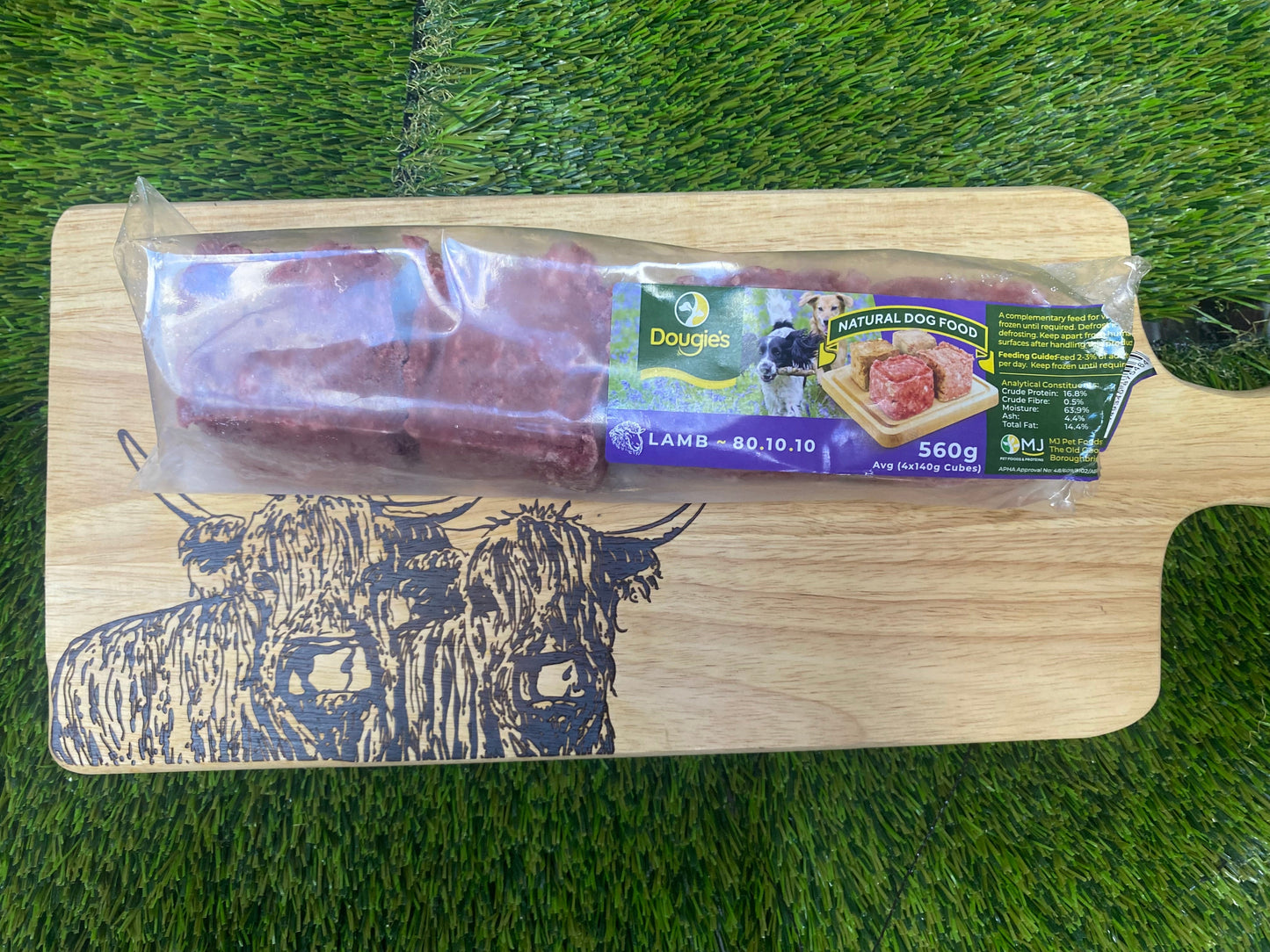 Natural lamb for dogs