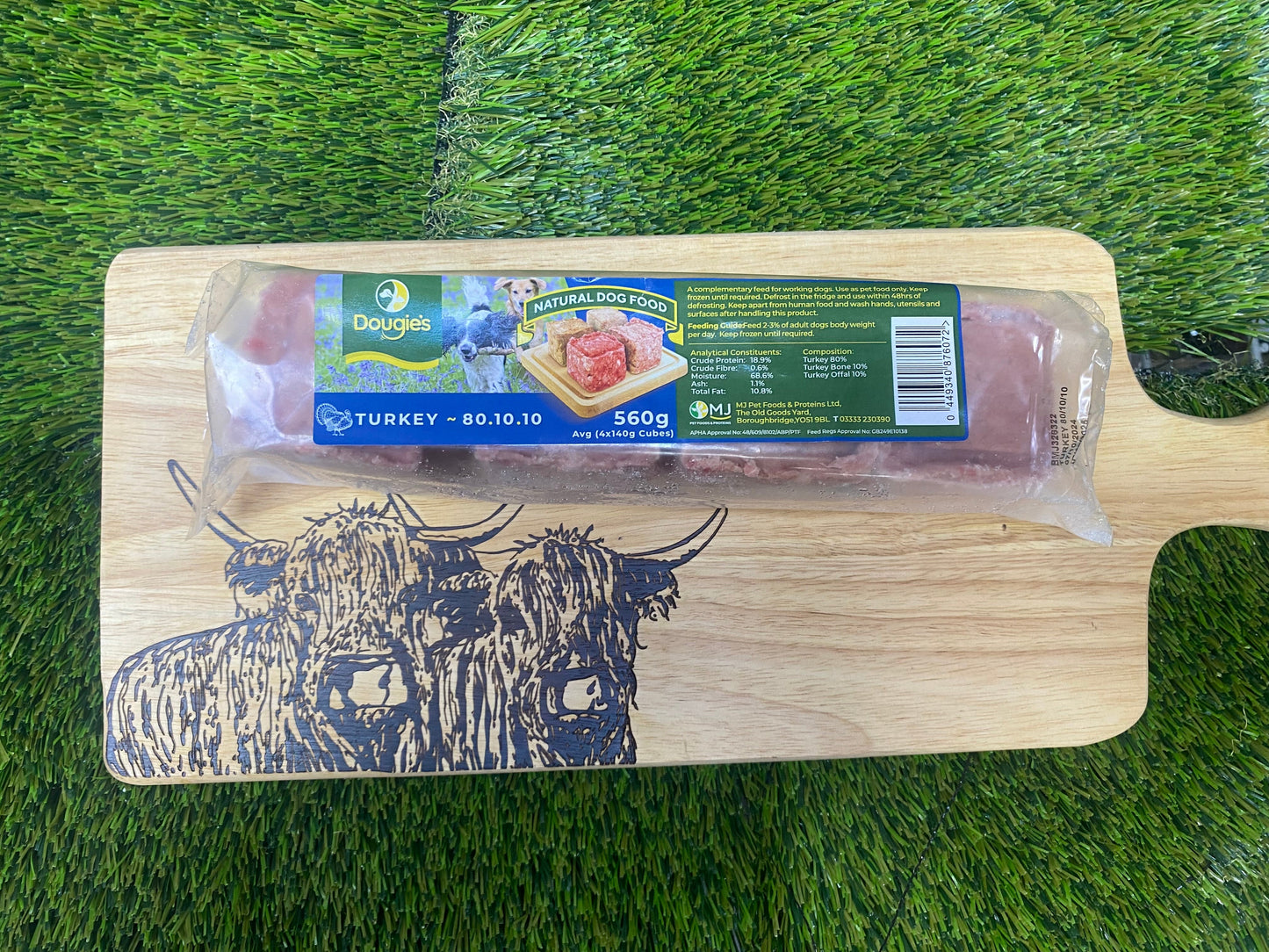 Natural turkey for dogs