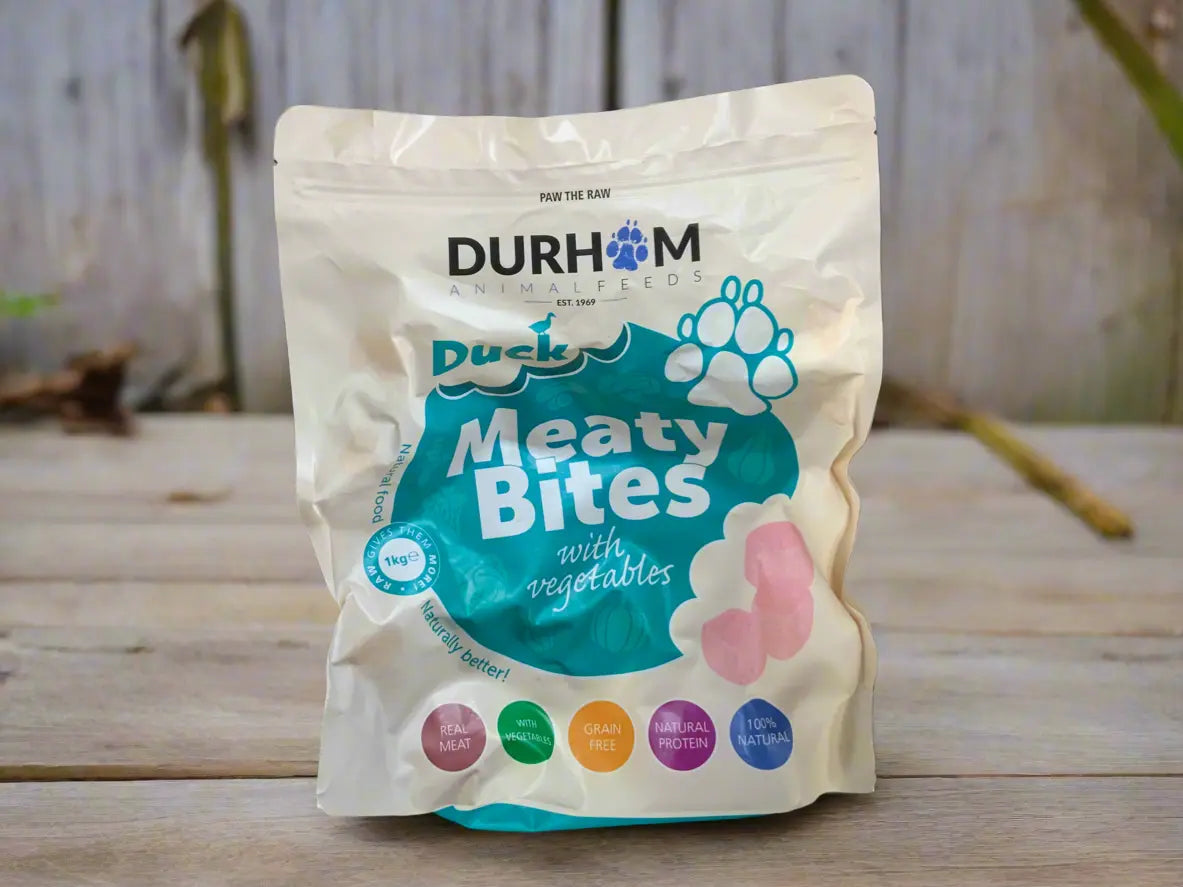 Duck with veg meaty bites 1kg UTA K9