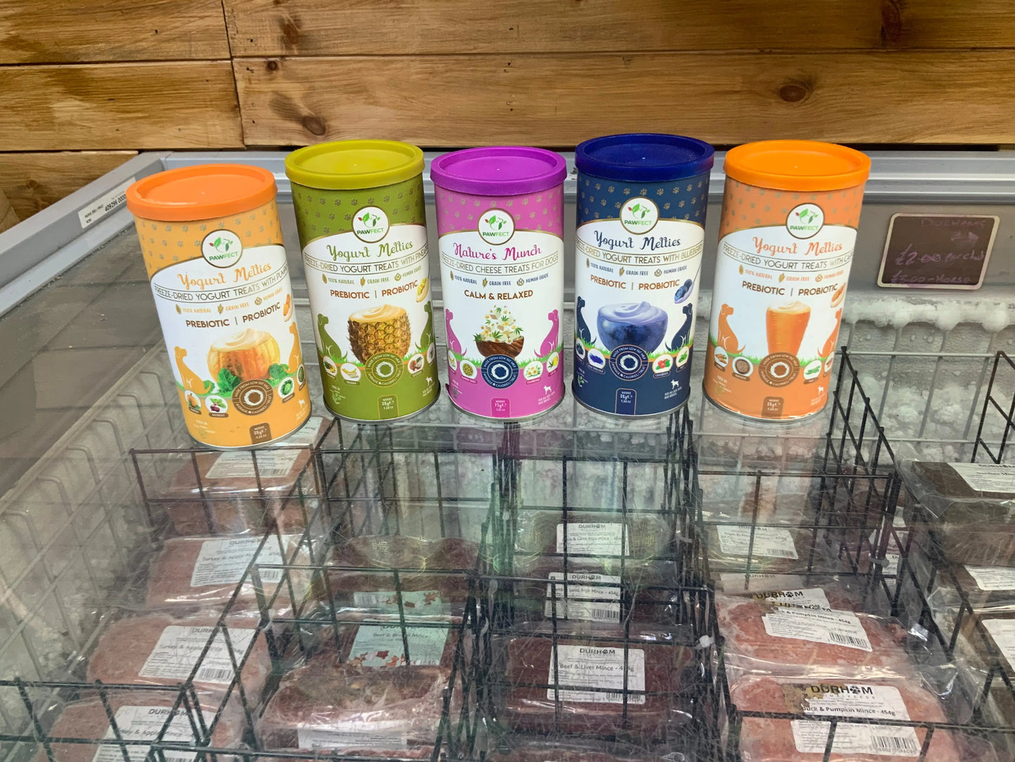 Freeze dried yogurt treats - prebiotic/probiotic 38g UTA K9