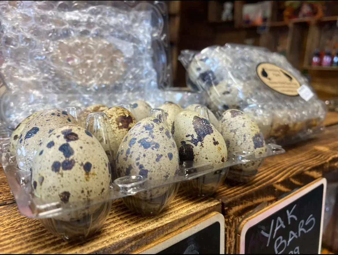 Frozen Quail Eggs UTA Kennels