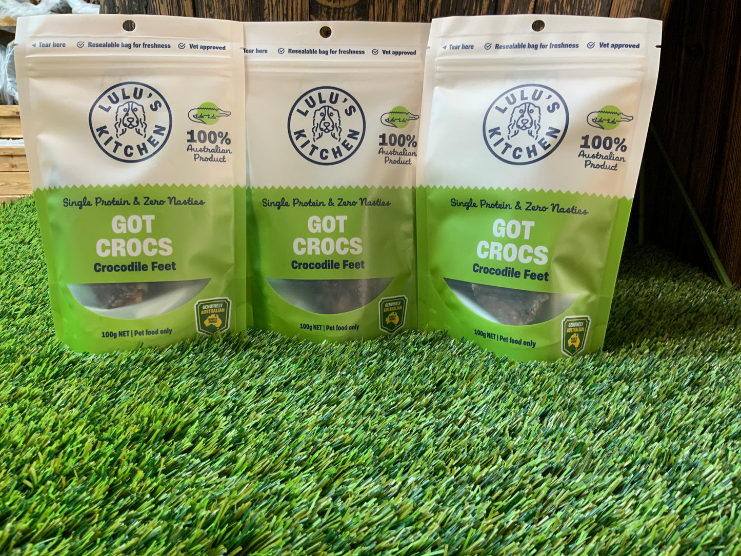 Got Crocs (Crocodile Feet) UTA Kennels