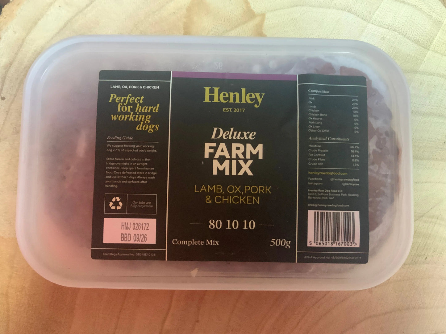 Henley’s raw UTA K9