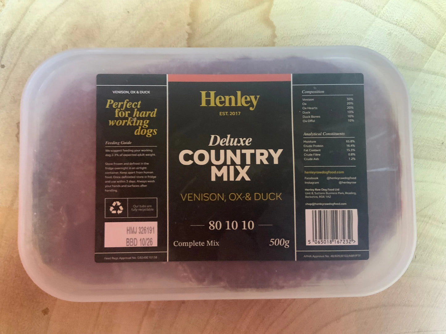 Henley’s raw UTA K9