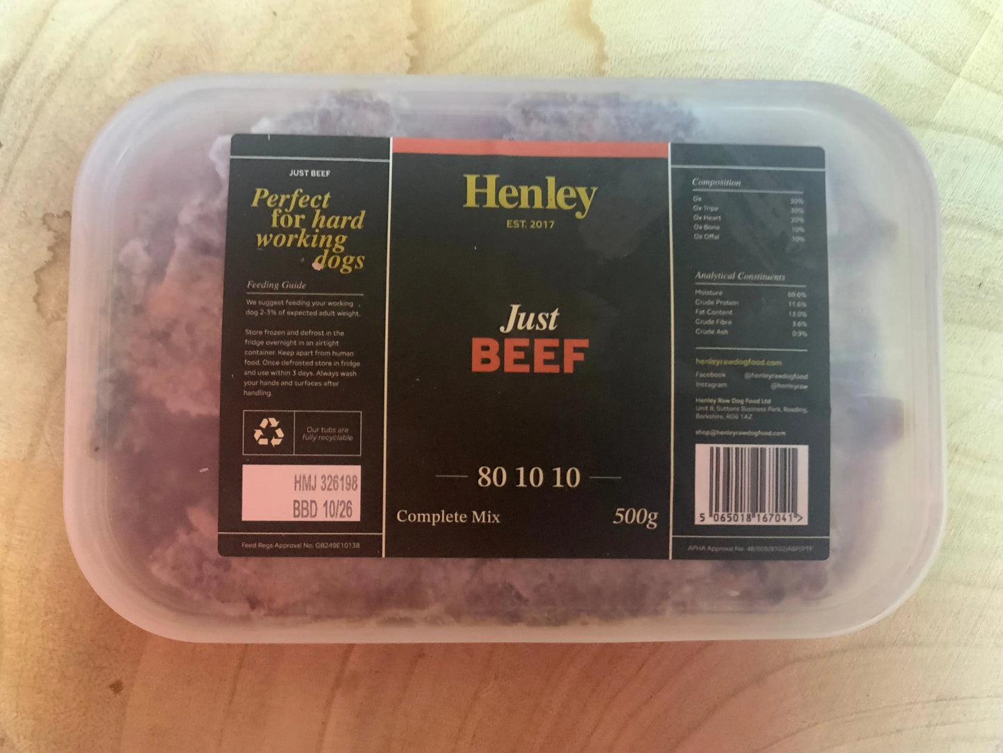Henley’s raw UTA K9