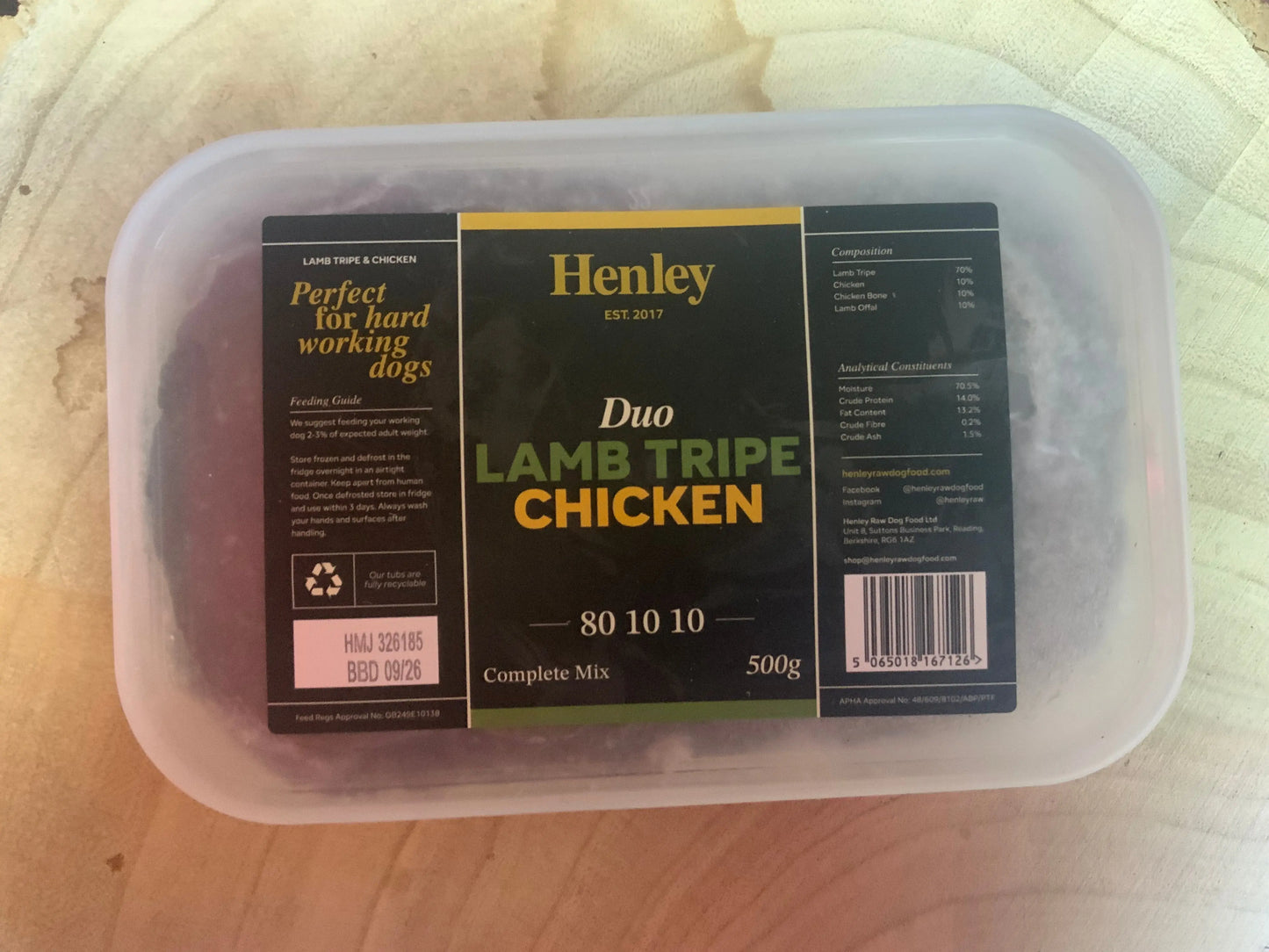 Henley’s raw UTA K9