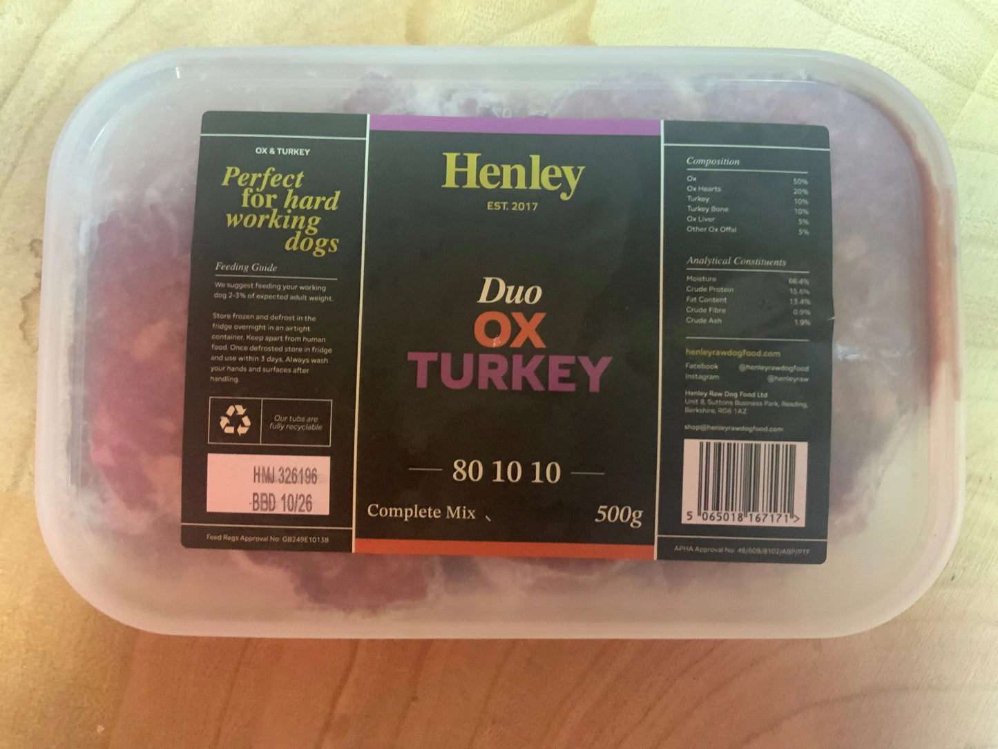 Henley’s raw UTA K9