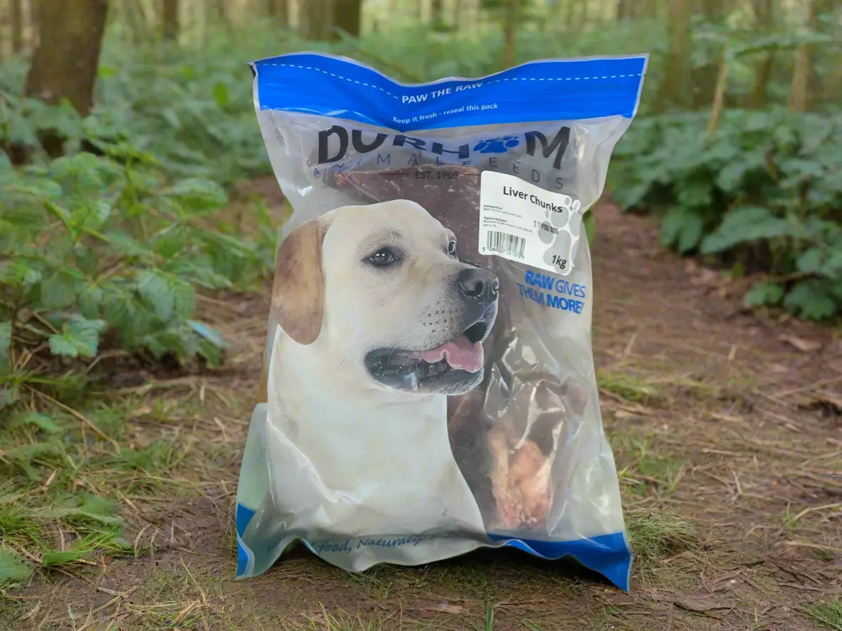 Liver chunks 1kg UTA K9
