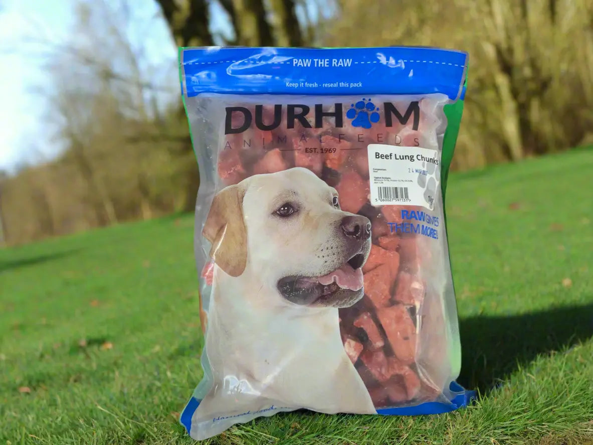 Beef lung cubes UTA K9
