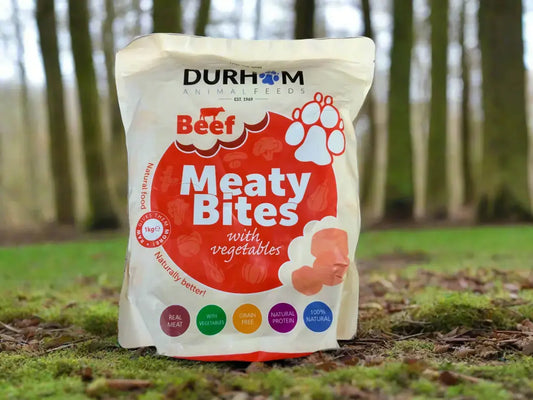 Beef with veg meaty bites 1kg UTA K9