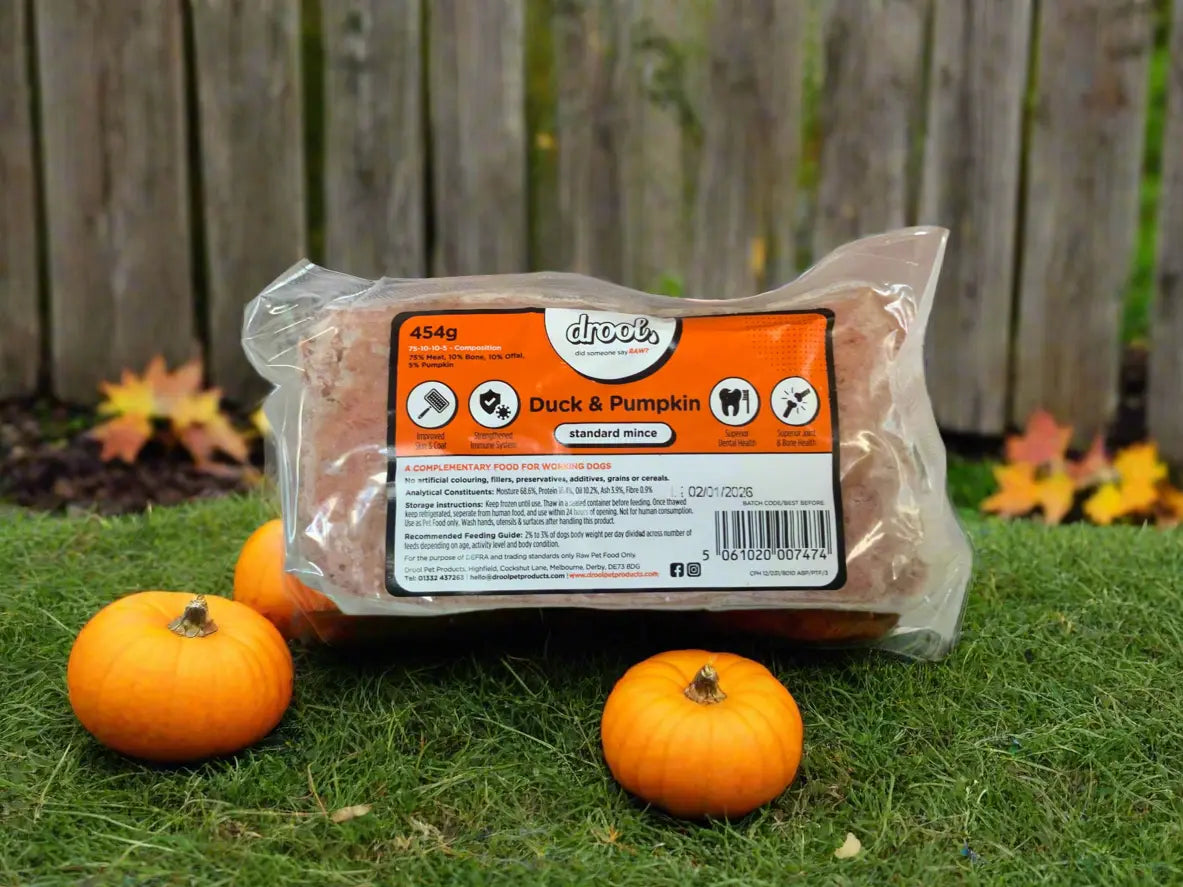 DROOL Raw Dog Food - PURCHASE & DELIVERY FOR ‘LL’ POSTCODES ONLY UTA Kennels