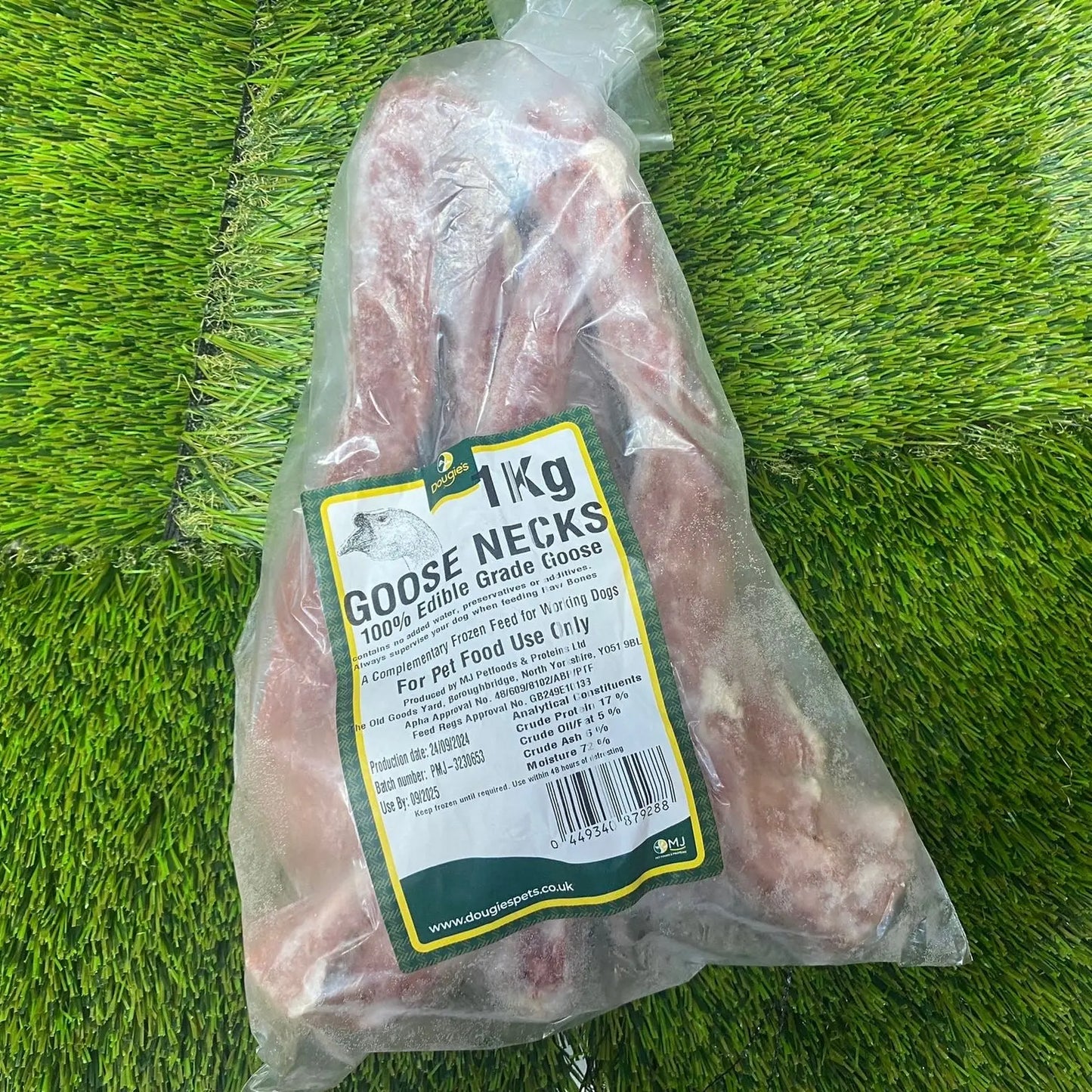 Goose necks 1kg for dogs