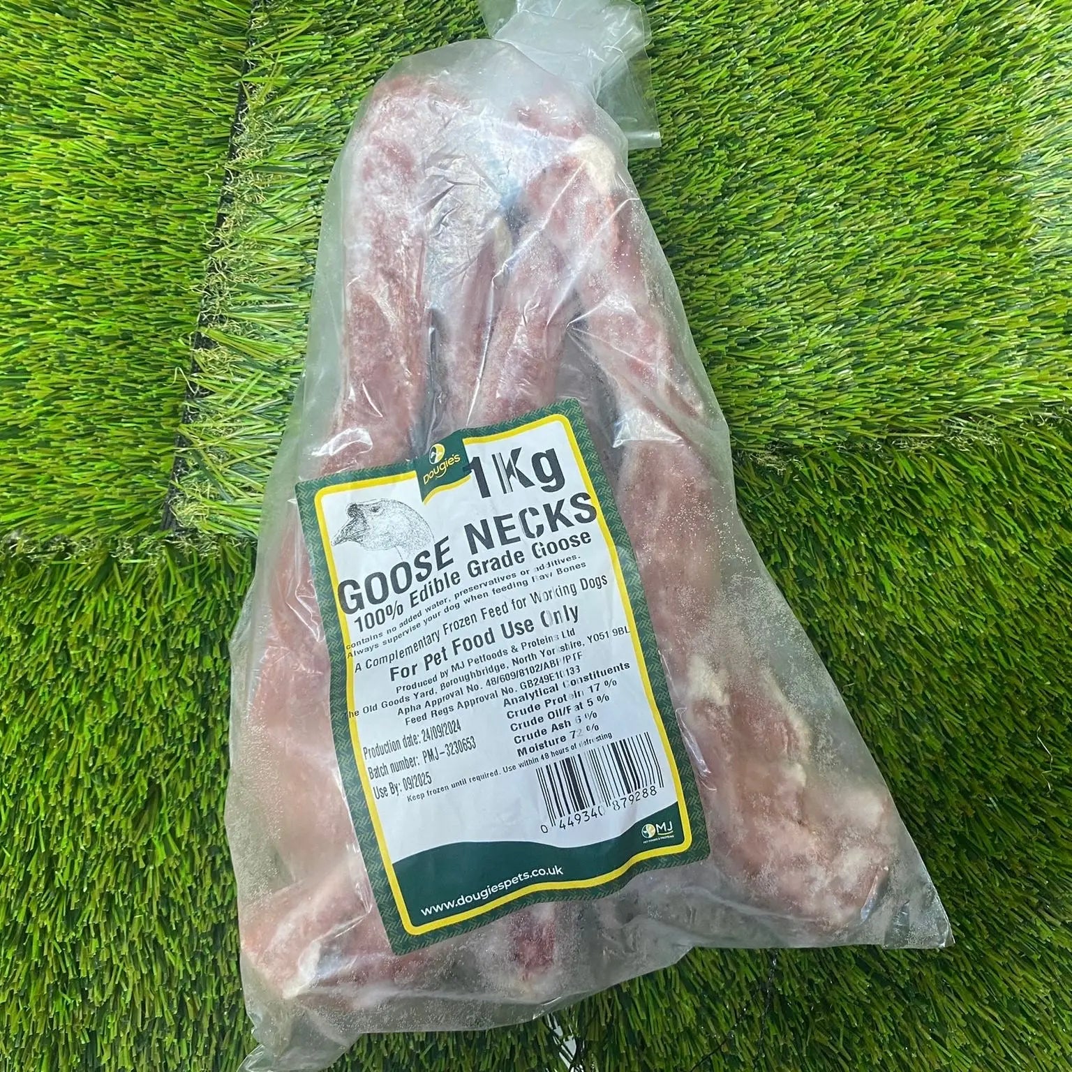 Goose necks 1kg for dogs