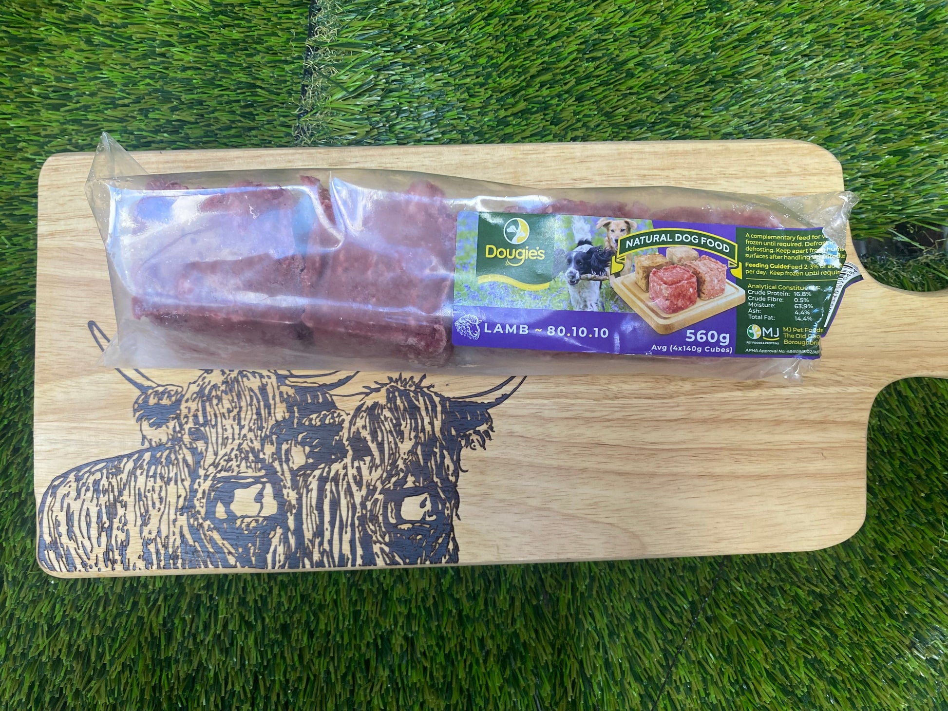 Natural lamb for dogs