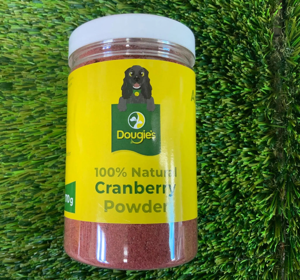 Natural cranberry powder for dogs