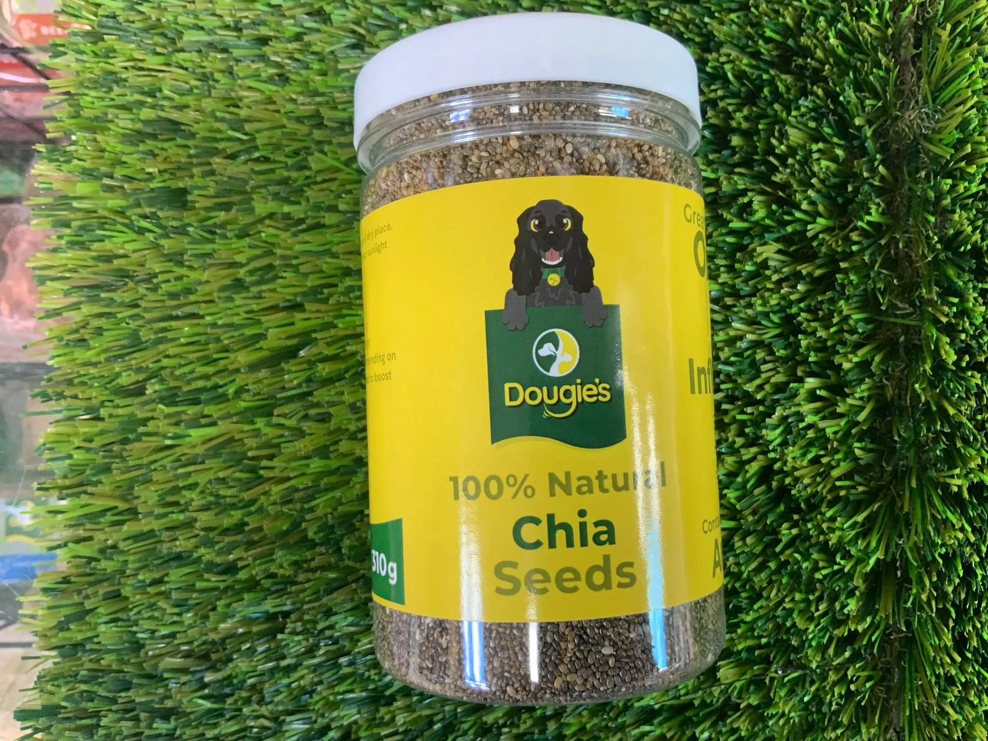 Natural chia seeds for dogs