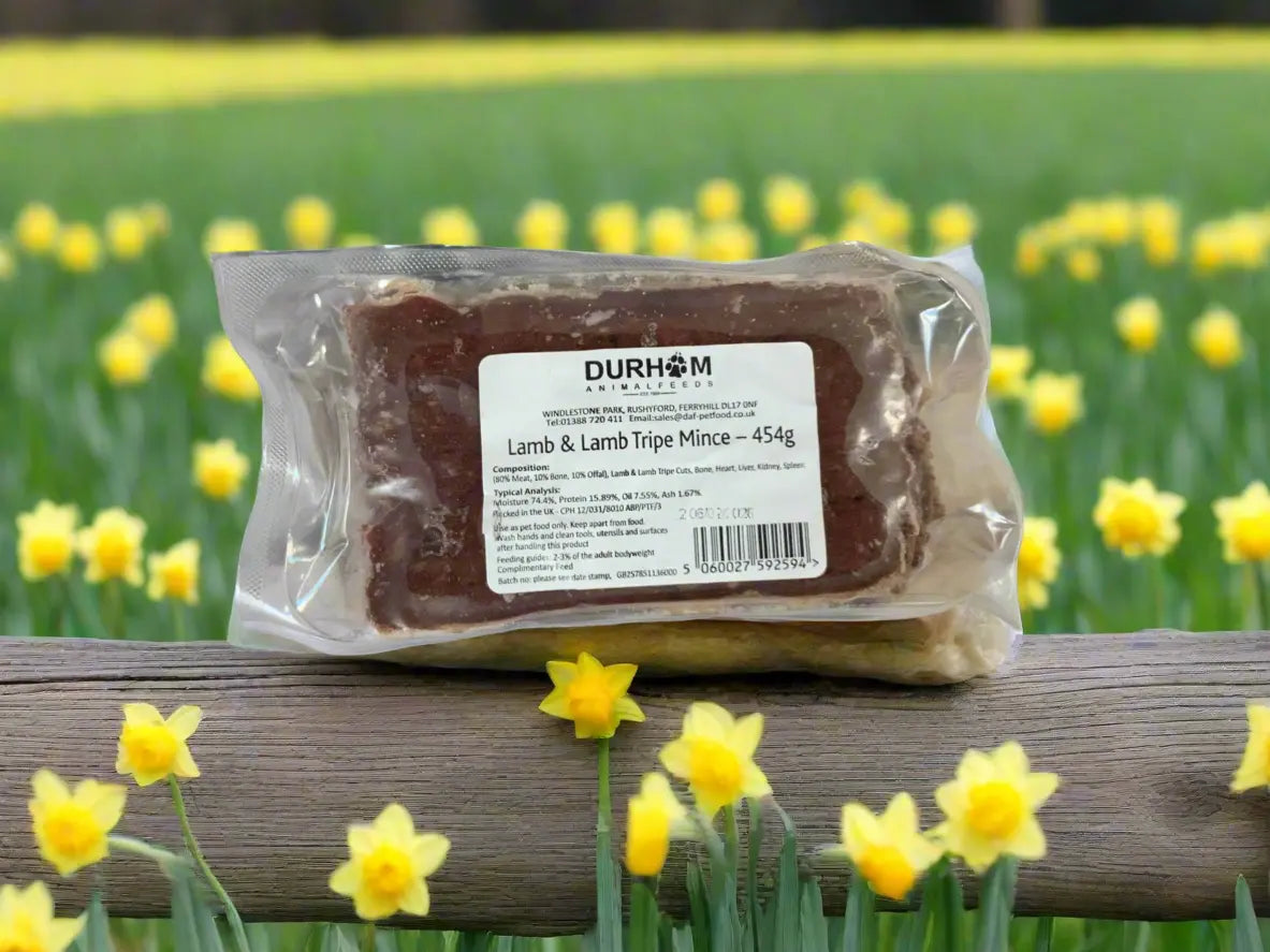 Durhams Raw Dog Food - PURCHASE & DELIVERY FOR ‘LL’ POSTCODES ONLY UTA Kennels