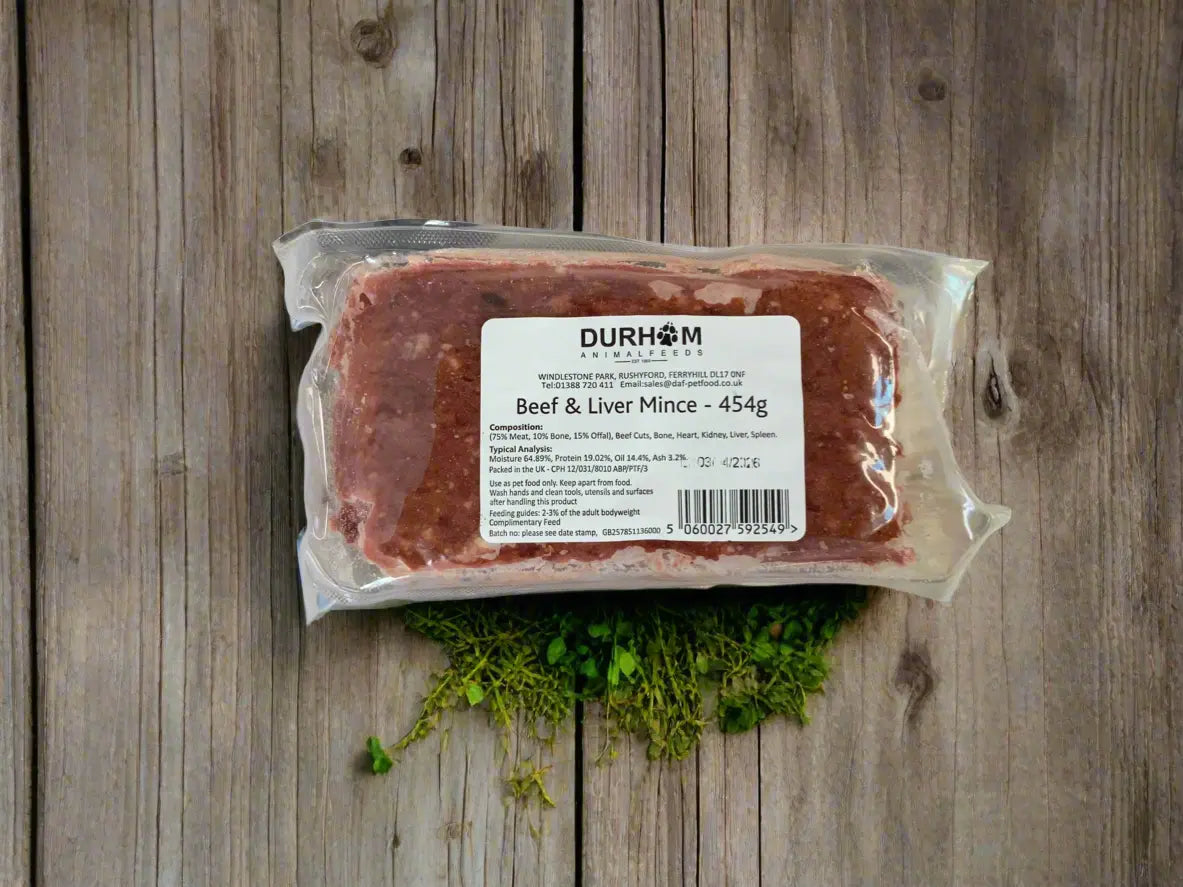 Durhams Raw Dog Food - PURCHASE & DELIVERY FOR ‘LL’ POSTCODES ONLY UTA Kennels