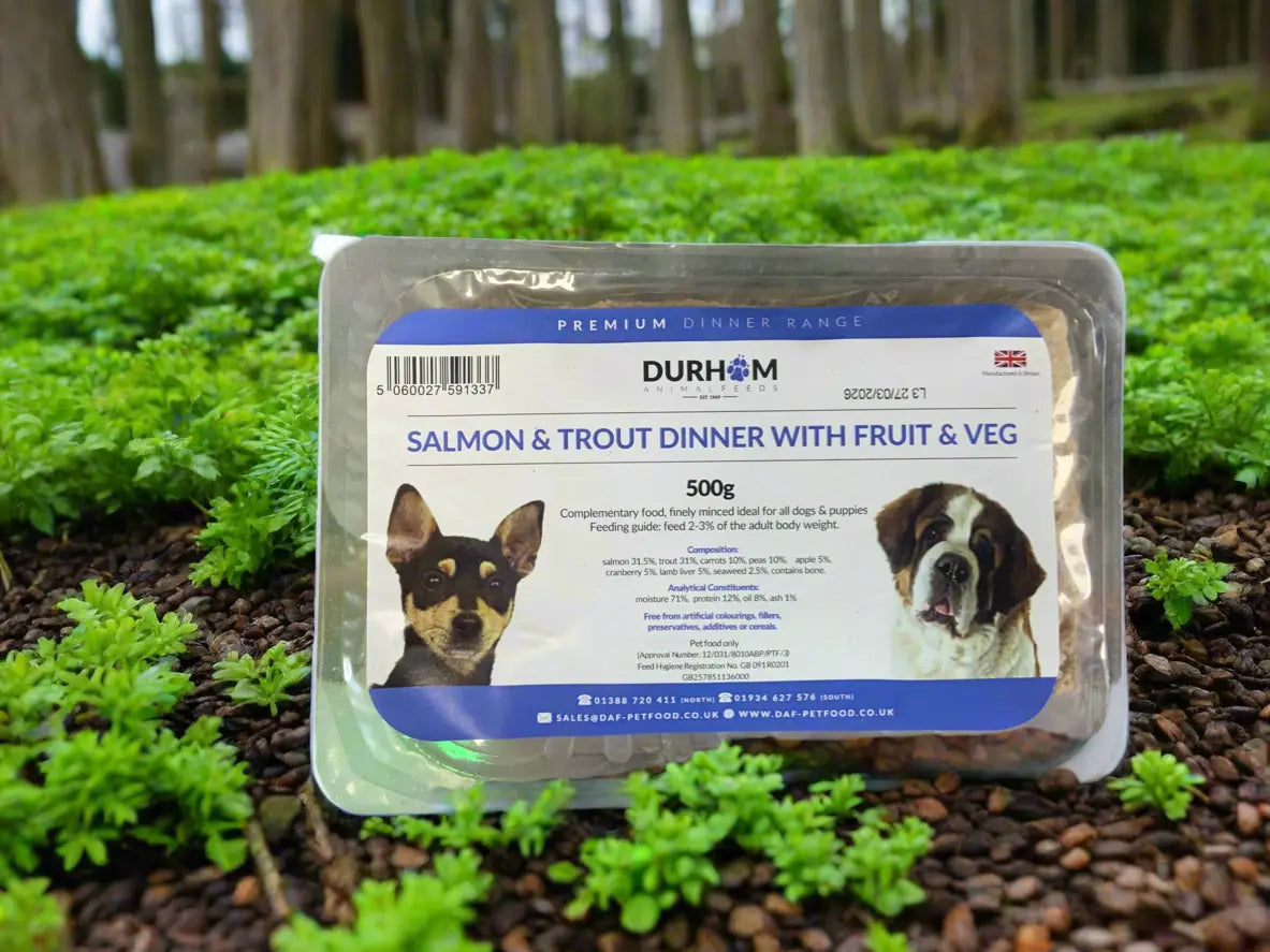 Durhams Raw Dog Food - PURCHASE & DELIVERY FOR ‘LL’ POSTCODES ONLY UTA Kennels