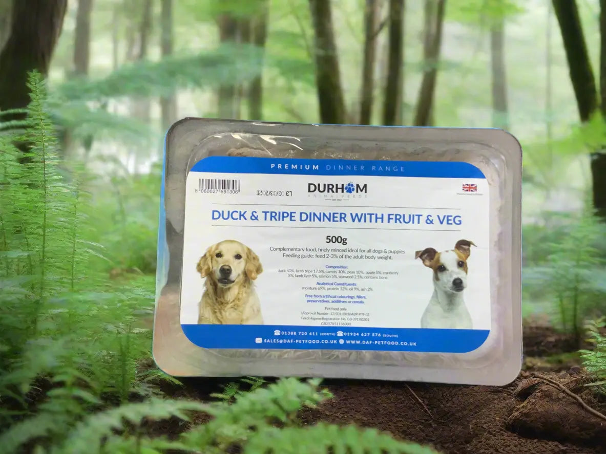 Durhams Raw Dog Food - PURCHASE & DELIVERY FOR ‘LL’ POSTCODES ONLY UTA Kennels