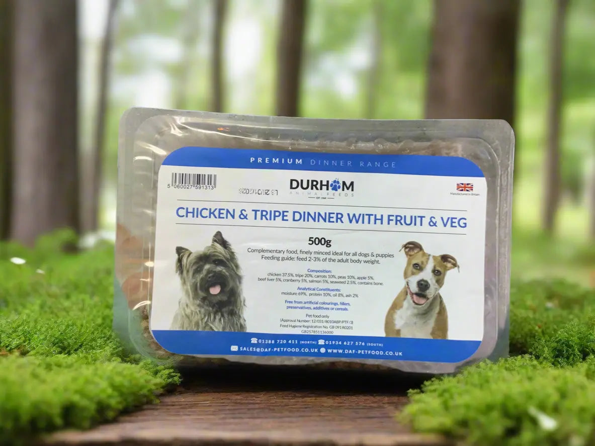 Durhams Raw Dog Food - PURCHASE & DELIVERY FOR ‘LL’ POSTCODES ONLY UTA Kennels