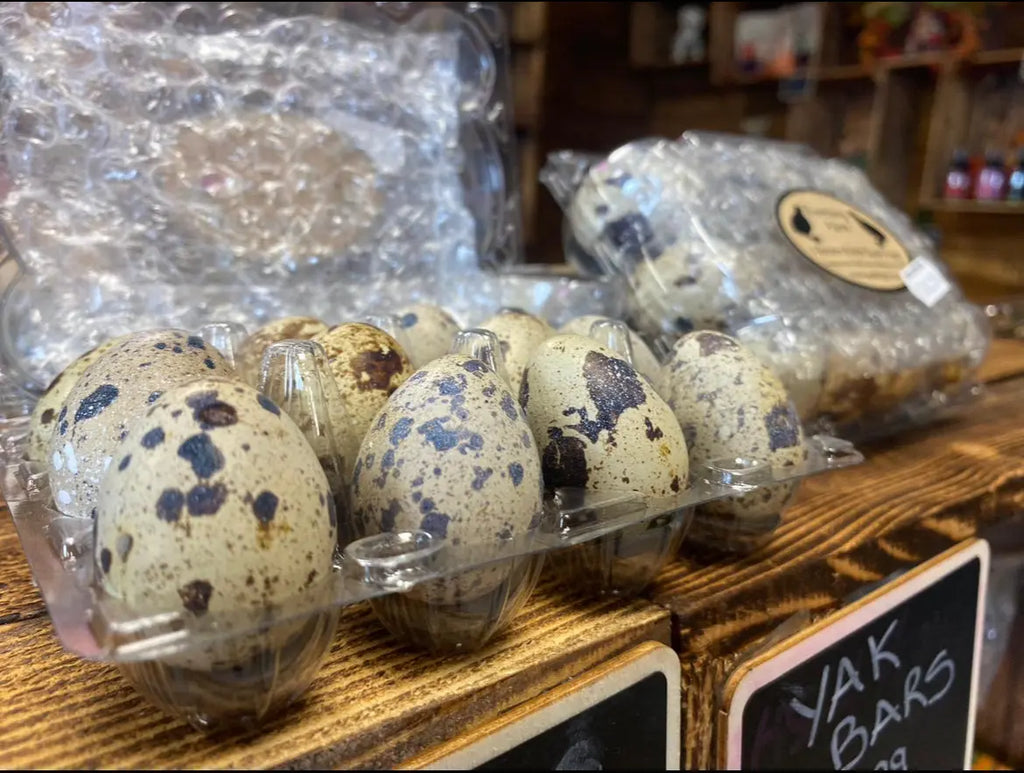 Frozen Quail Eggs UTA Kennels