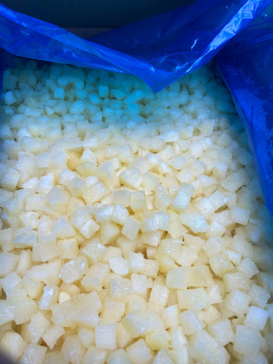 Frozen apple cubes 250 grams UTA K9