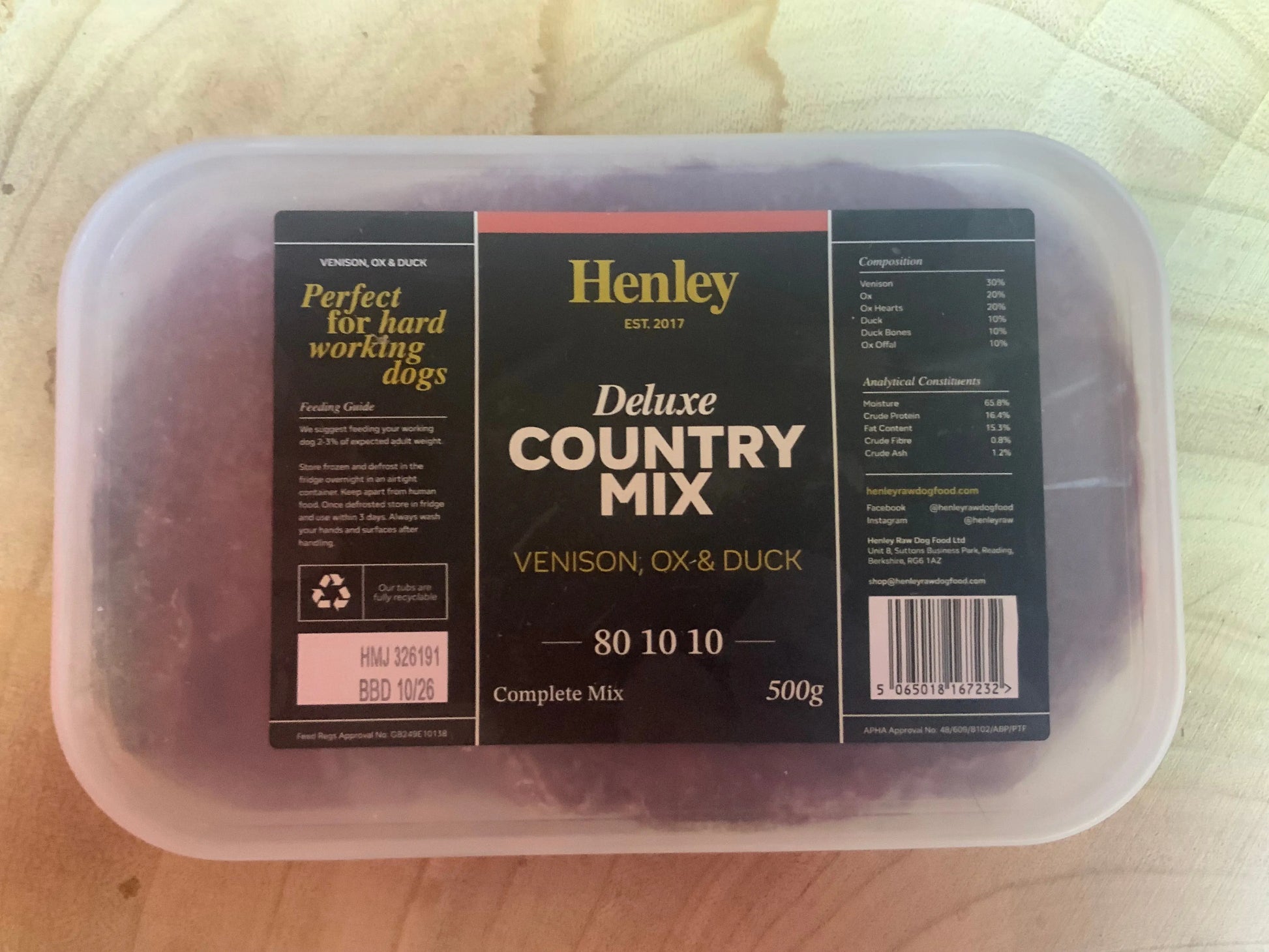 Henley’s raw UTA K9