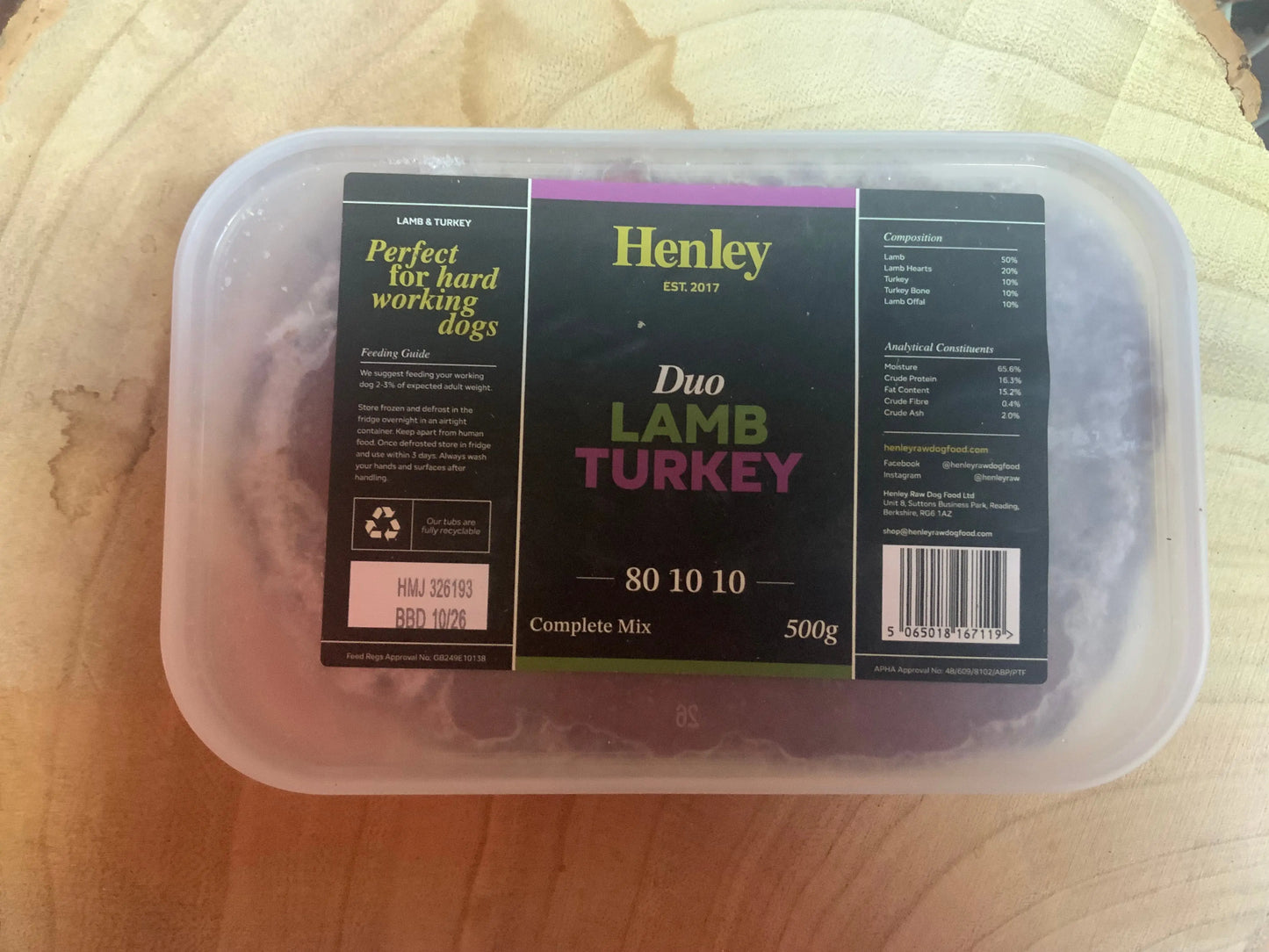 Henley’s raw UTA K9