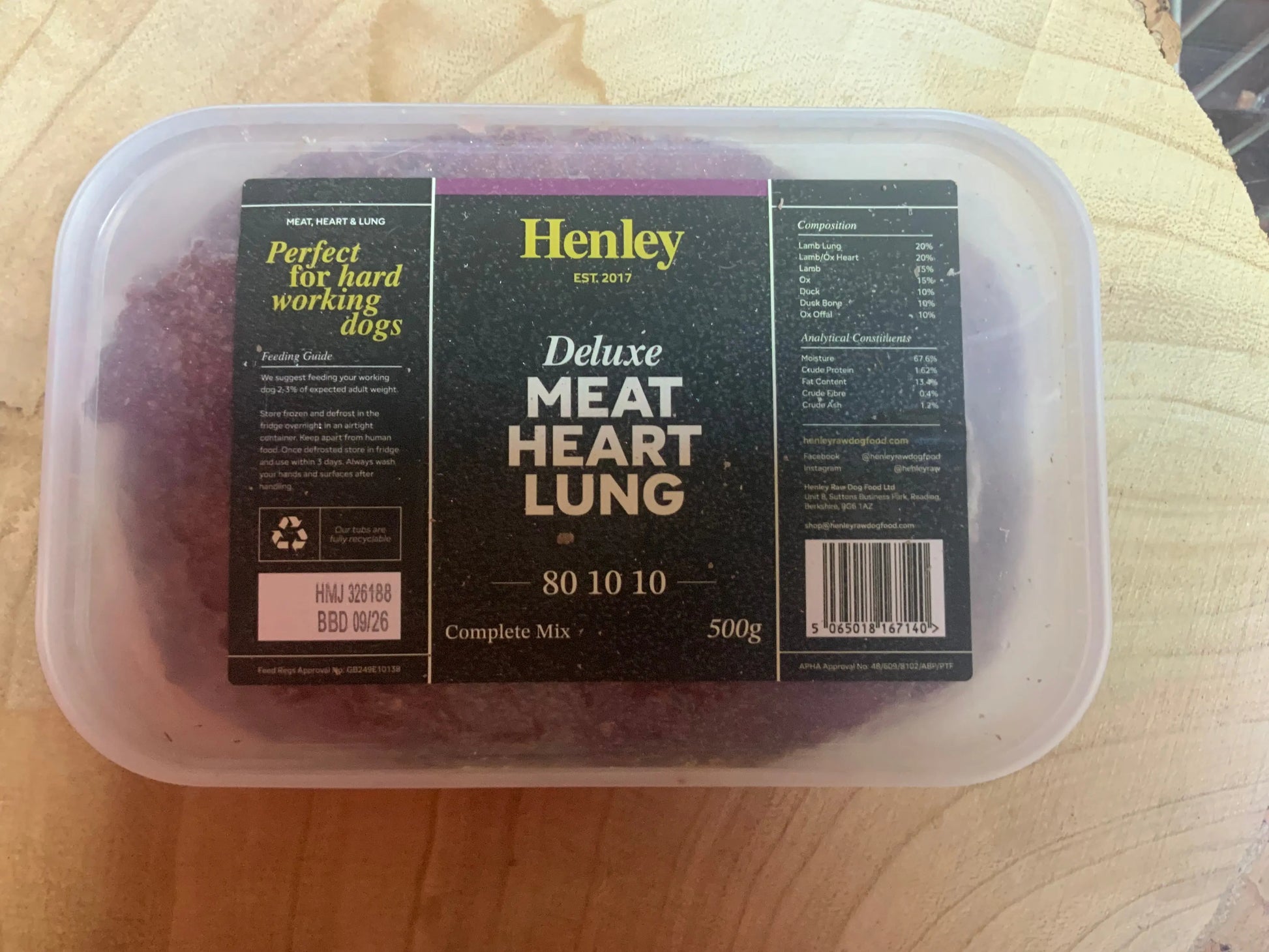 Henley’s raw UTA K9