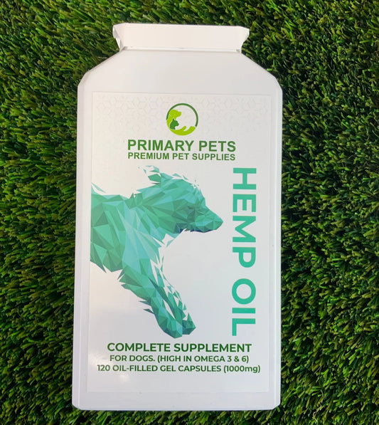 Hemp oil supplement for dogs