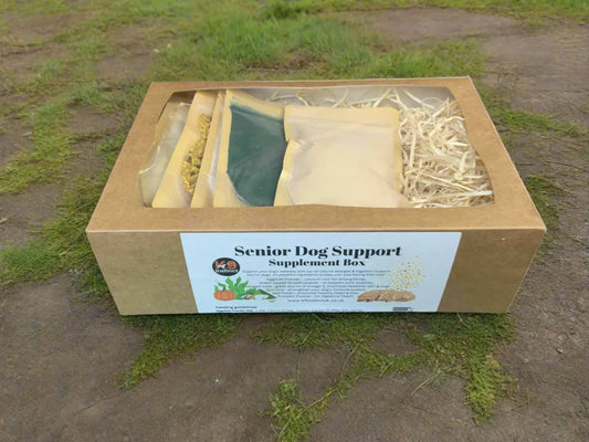 Senior dog supplement box UTA K9
