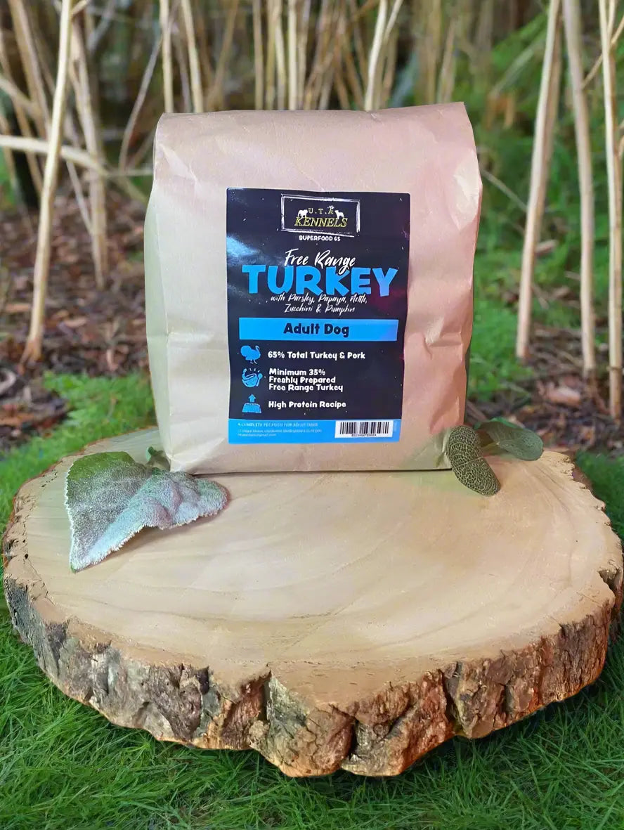 Superfood 65 Kibble - Free Range Turkey 2kg UTA Kennels