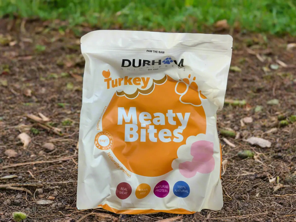Turkey meaty bites 1kg UTA K9